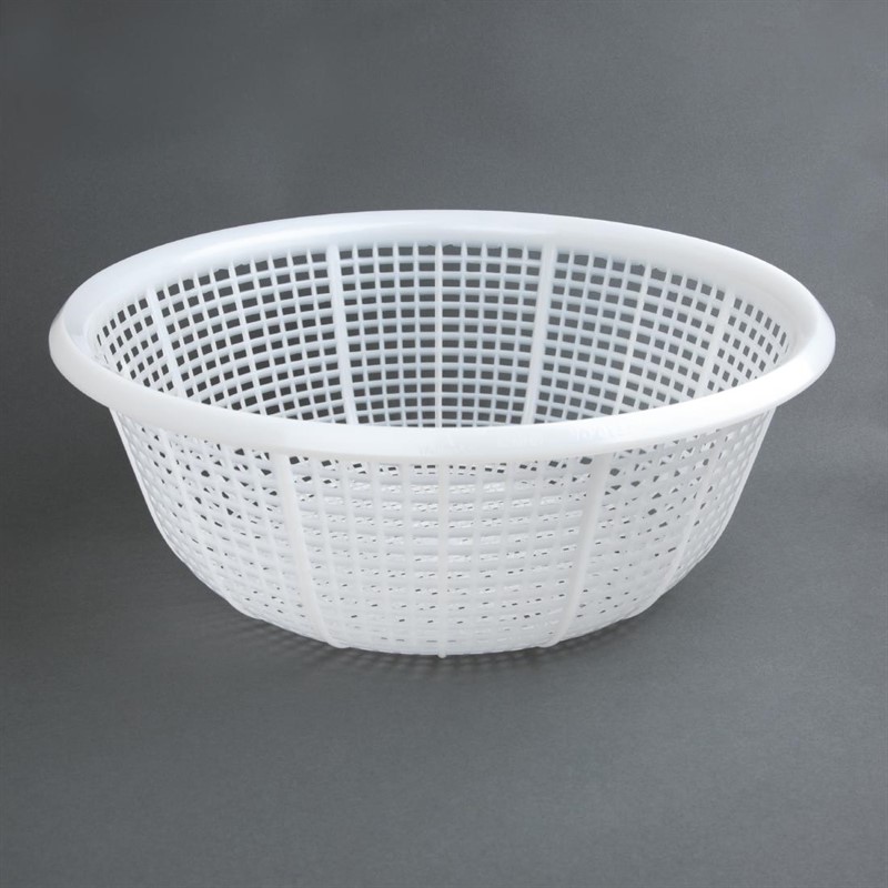 Passoire ronde blanche 375mm