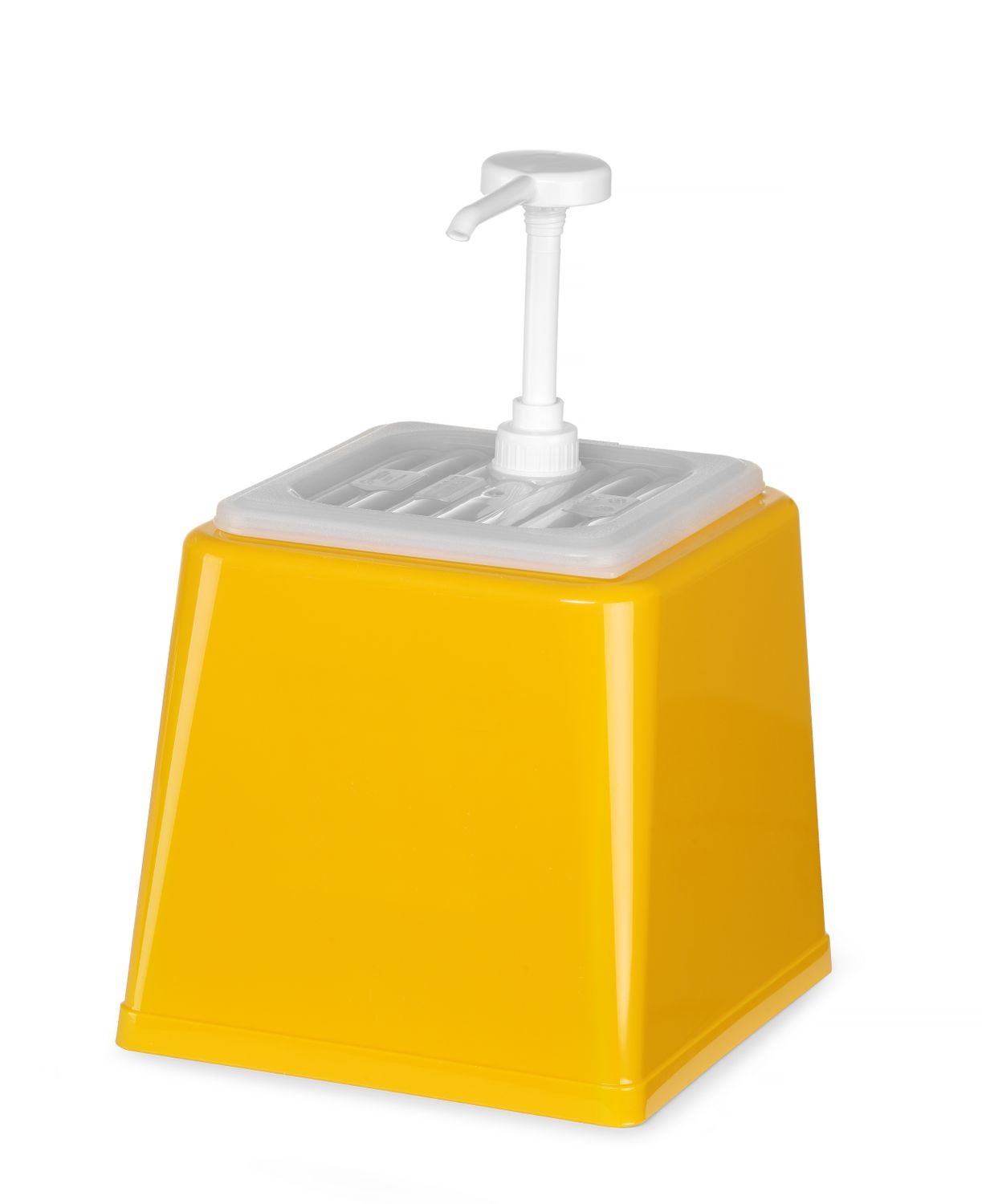 Distributeur de sauces jaune 2,5 l GN 1/6 200 mm