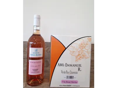 Vin rosé Merlot charentais -Bib 10L