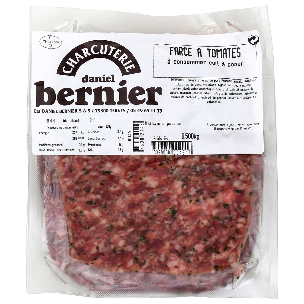 Farce à tomate ≃ 2kg au kg