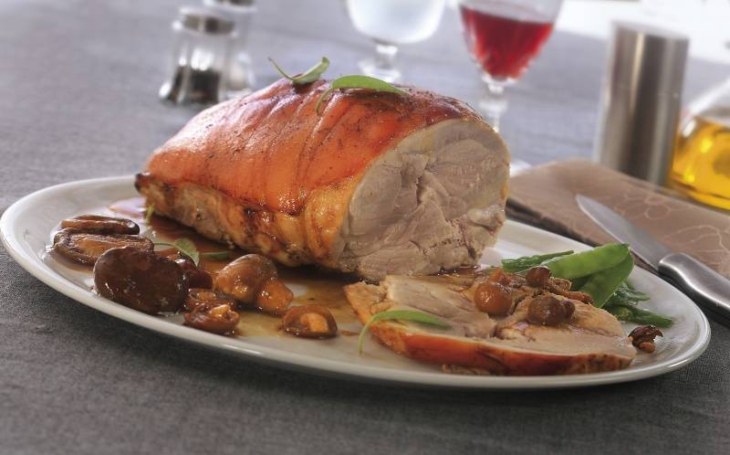 Cuissot de cochon de lait avec os frais ≃ 1,8 à 2,7kg