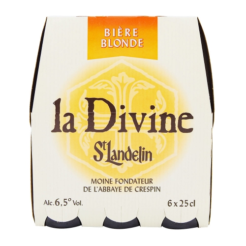Bière Blonde la Divine St Landelin - 6x25cl