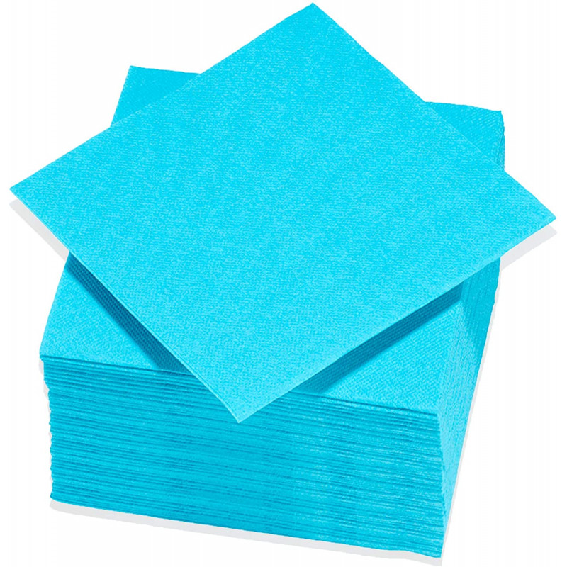 Serviette papier turquoise 38*38 Gappy x40