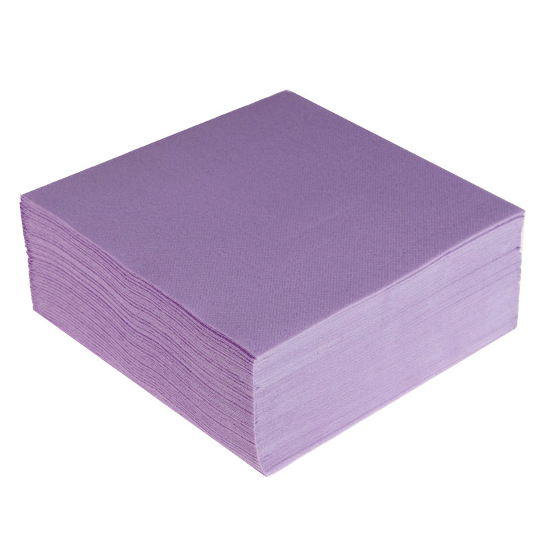 Serviette 2 plis pourpre 38*38cm Gappy x40
