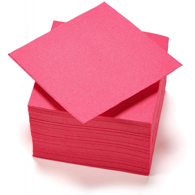 Serviette papier fuchsia 38*38 Gappy x40