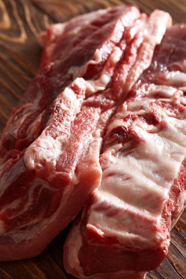 Poitrine de porc brut de porc n°1 SV ≃ 6kg