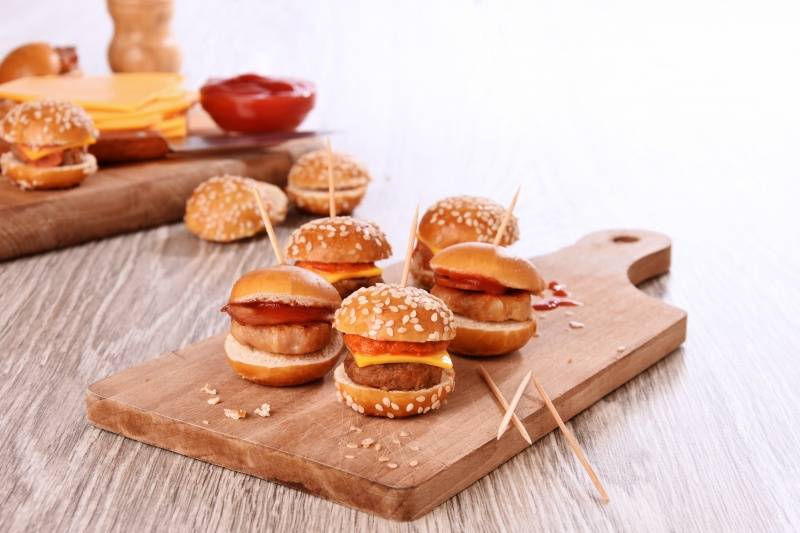 Duo de burgers bretzel 20x≃16.5g surgelé ≃ 660g