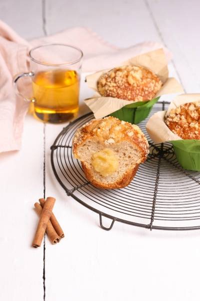Maxi-muffin pomme cannelle 120g X28