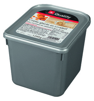 Crème glacée caramel avec morceaux de caramel - 2.5L