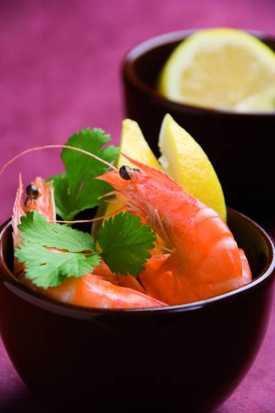 Crevettes tropicales entières cuites surgelées 60/80 - 2kg