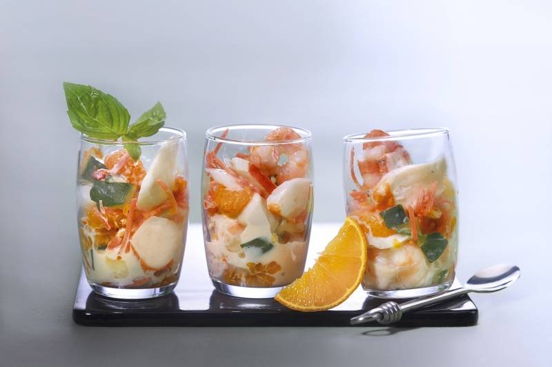 Salade Gambas surimi mandarine 1,5 kg 