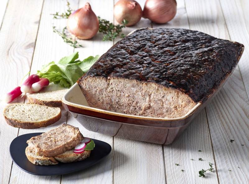Pâté de campagne supérieur Breton 3,5 kg 