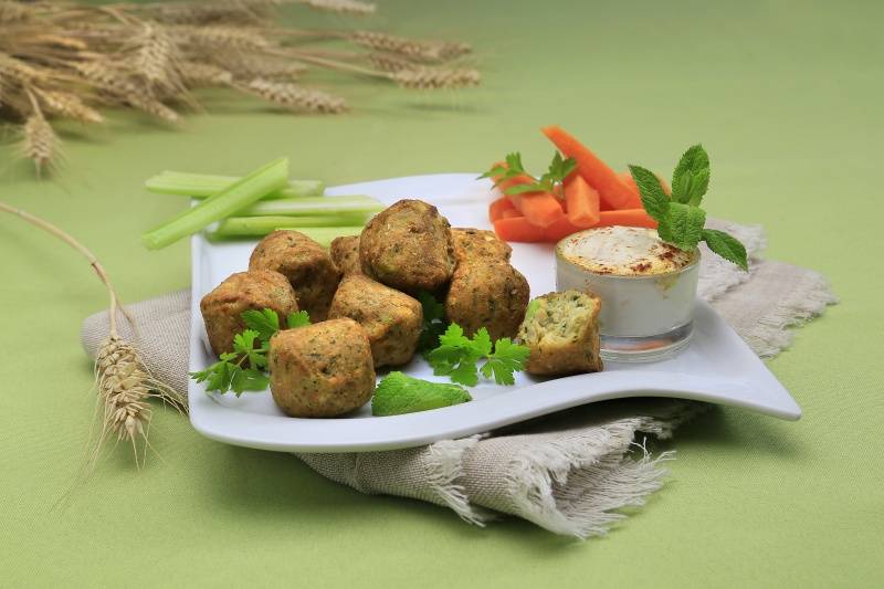 Falafel fève/ mente cuit 20g  surgelé 2,5 kg