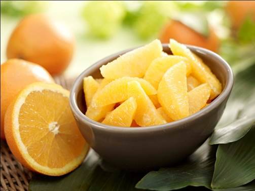 Suprêmes d'orange surgelé - 1kg