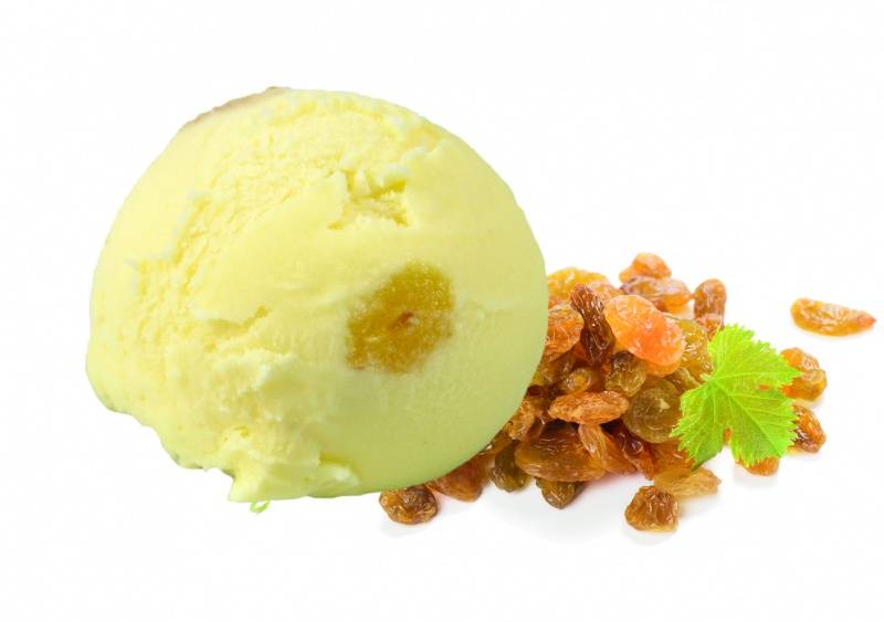 Glace rhum-raisins artisanale Le Chariot des Glaces - 2.5L