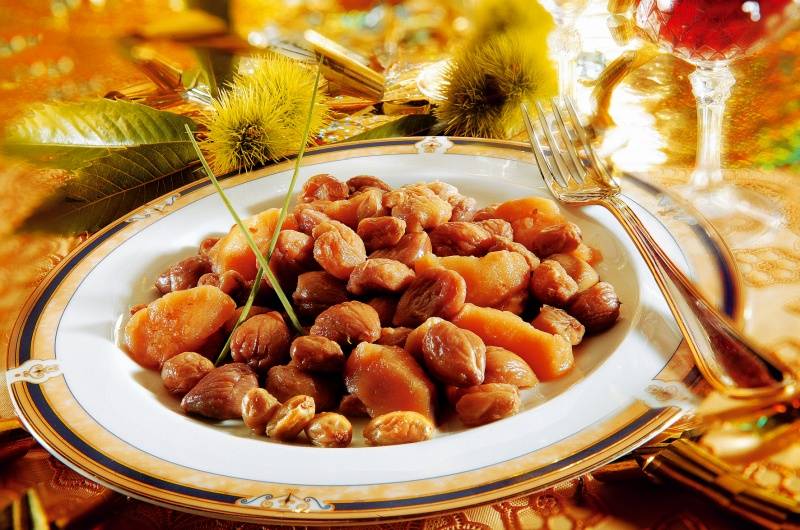 Marrons entiers pelés surgelé - 1kg
