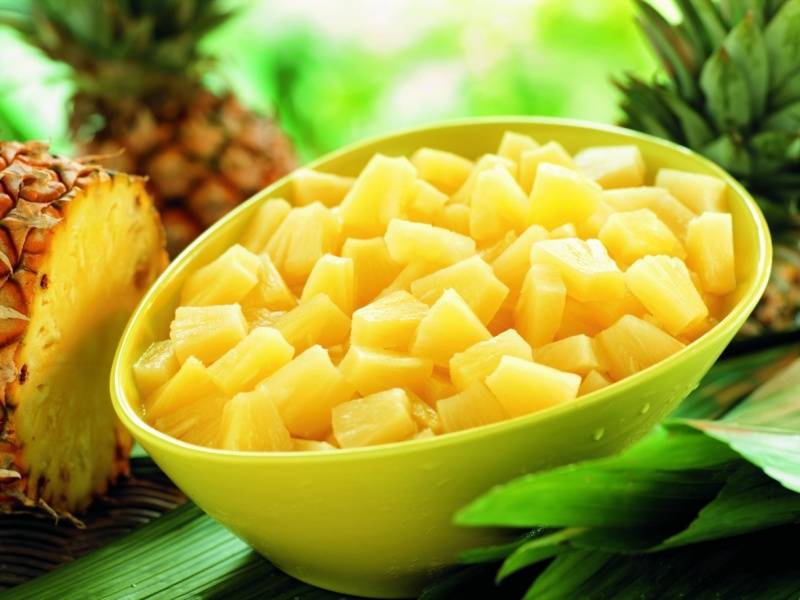 Ananas extrasweet IQF surgelé - 1kg
