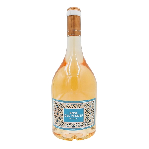 Vin rosé des plages IGP pays d'Hérault  75 cl