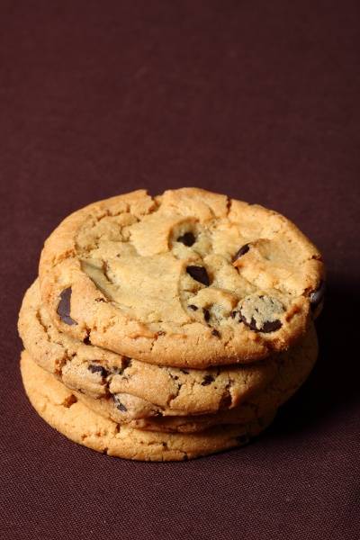 Cookie nature aux pépites de chocolat noir 45gx45