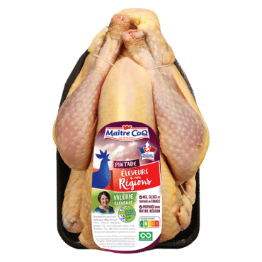 Pintade nos éleveurs de nos régions au kg