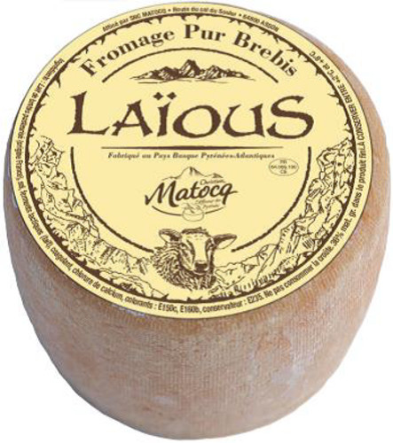 Tommette brebis chèvre 40%mg Laious - 550g