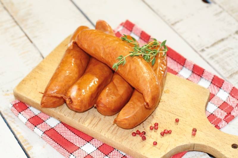 Saucisse fumée précuite - Cooperl  8x90g