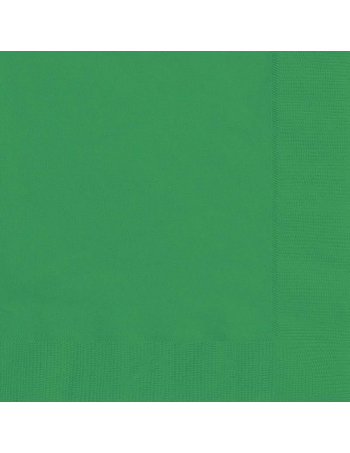 Serviette papier vert 38*38cm 2 plis Gappy x40