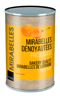 Mirabelles dénoyautées préservées 2/1 Legave - 935g