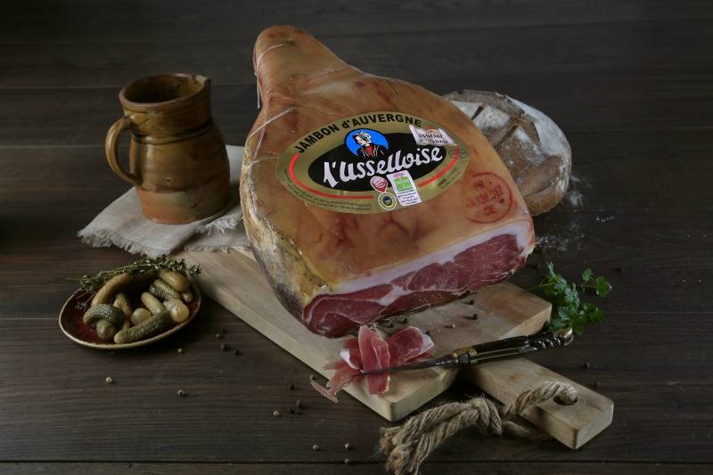 Jambon d'Auvergne sans os IGP entier ≃ 5.5kg