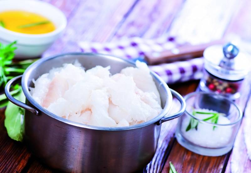 Miettes de morue/cabillaud salée - 2 kg