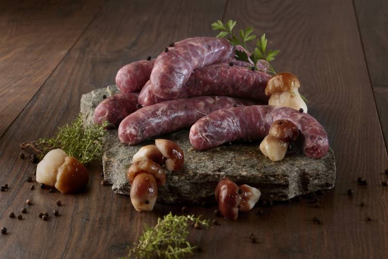 Saucisse de Toulouse aux cèpes 14x150g ≃ 2.1kg
