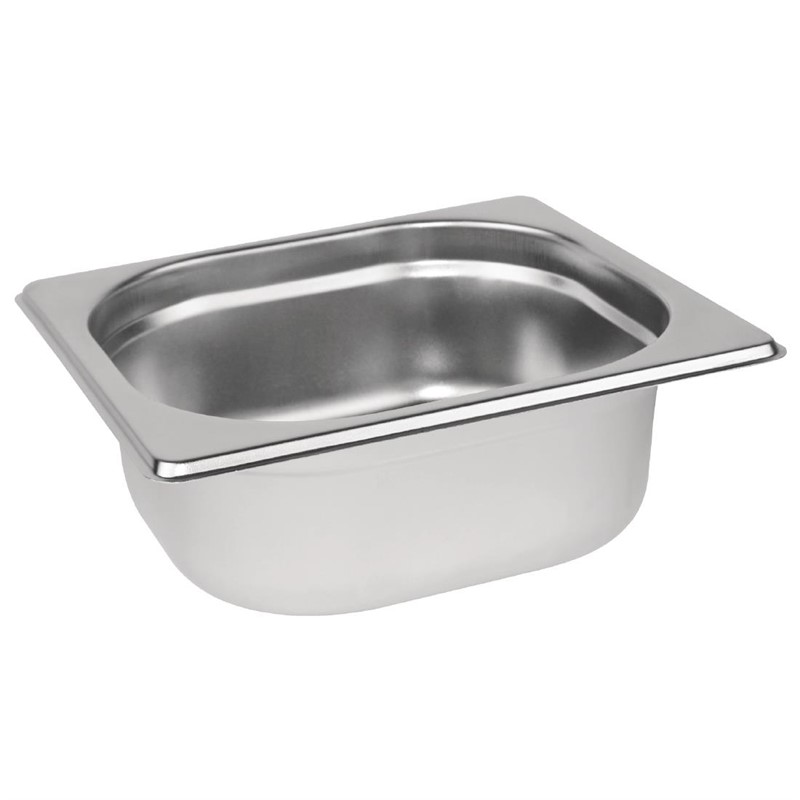 Bac Gastronorme inox GN 1/6 100mm 