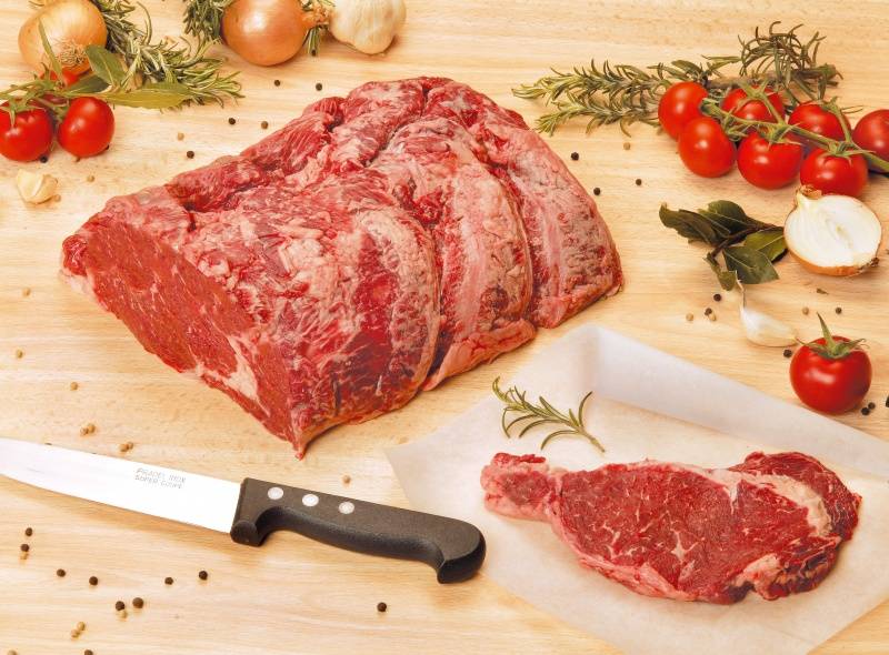 Entrecôte 2,5+ P.A.D de boeuf ≃ 2,5kg