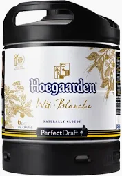 Bière en fût Hoegaarden Blanche 4.9° 6L