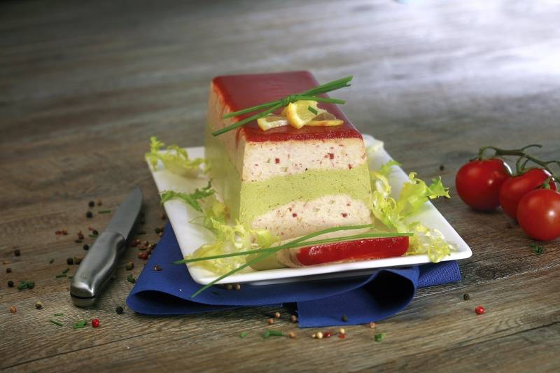 Terrine d'avocat au crabe - 1,5kg
