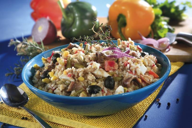 Salade de riz niçois au thon - 2.5kg