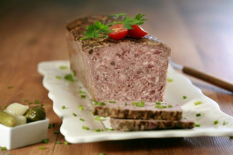 Pâté de campagne qualité supérieur (démoulé) ≃ 1,7kg