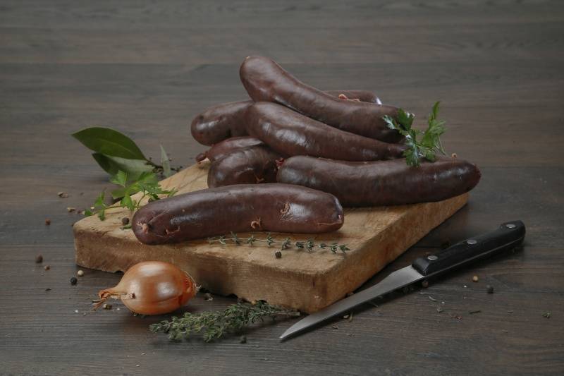 Boudin noir aux oignons recette à l'ancienne 8x125g Bahier  - 1kg