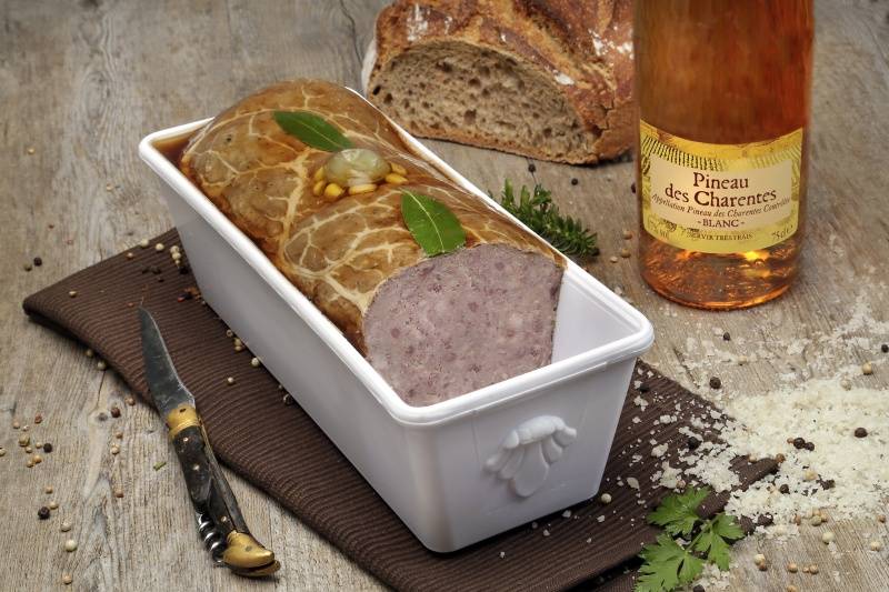 Terrine de canard au Pineau des Charentes et sel de l'Île de Ré - 1.8kg