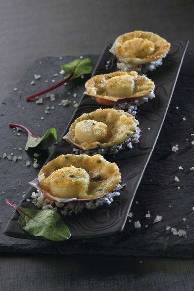 Mini St-Jacques cuisinée surgelé - 24x15g