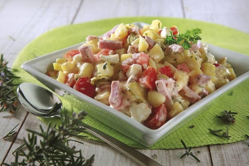 Salade  piémontaise au jambon - 2.5kg