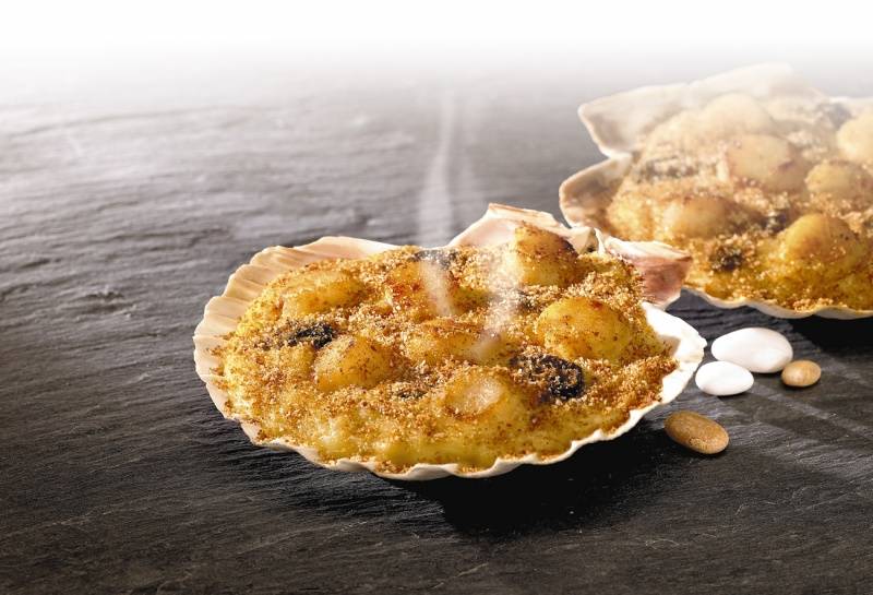 Coquille St-Jacques 25% à la bretonne surgelée - 5x120g