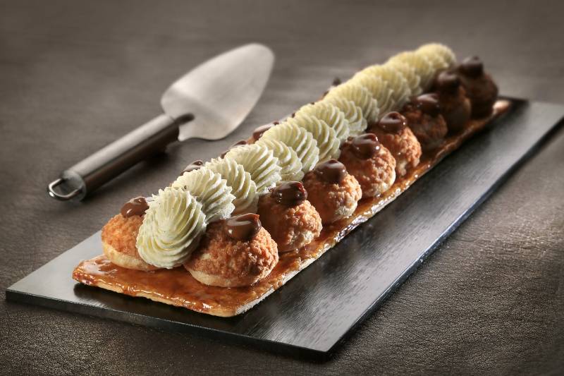 Bande saint honoré caramel surgelé - 510g