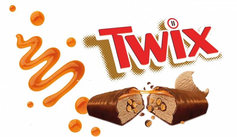 Barre glacée Twix -  50mlx24