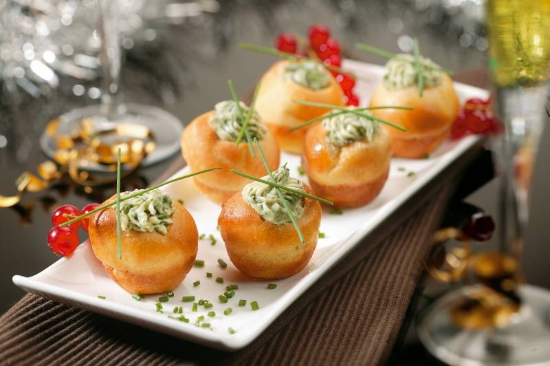 Mini brioche aux escargots de Bourgogne surgelé - 24x13g
