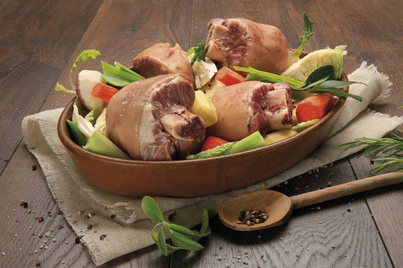 Jarretons de porc cuit - 4x400g - 1,6 kg