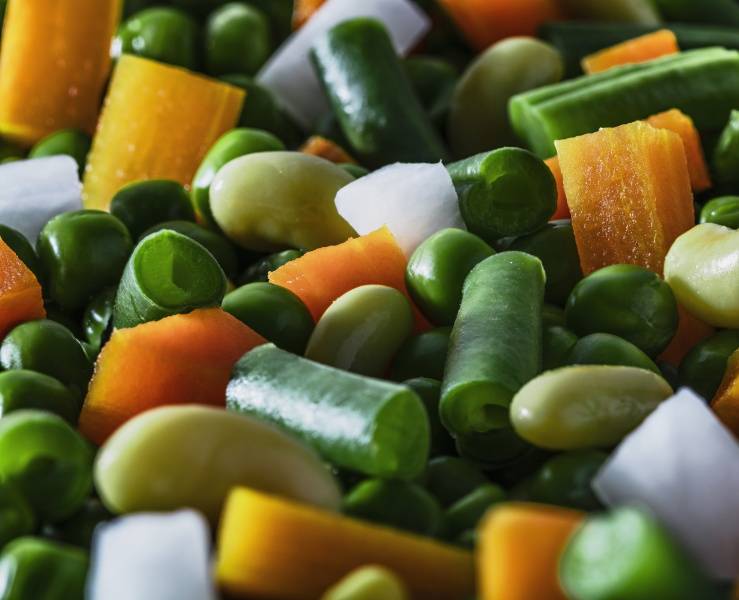 Macédoine de légumes surgelés - 2,50kg