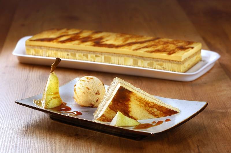 Bande poire caramel surgelée - 700g
