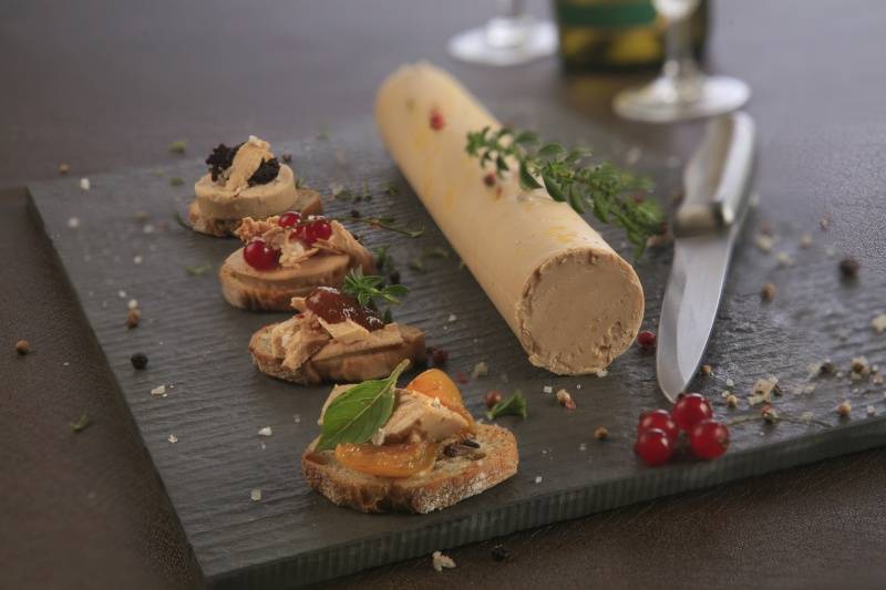 Ficelle de bloc de foie gras - 400g