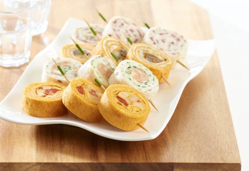 Plateau de mini-wraps surgelé - 48x13g